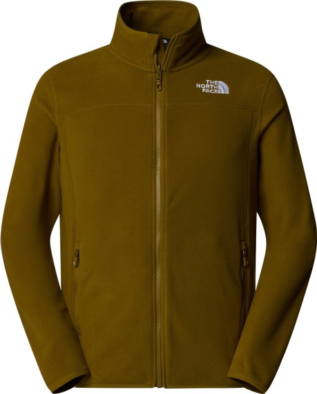 THE NORTH FACE M 100 GLACIER FULL ZIP - EU MOSS GREEN